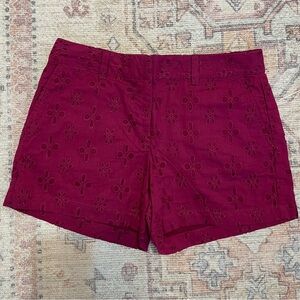 Loft pink size 4 shorts